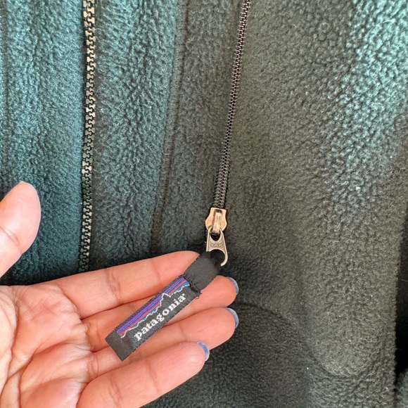 90’s Vintage Patagonia men Classic Synchilla Fleece Jacket - Picture 7 of 9